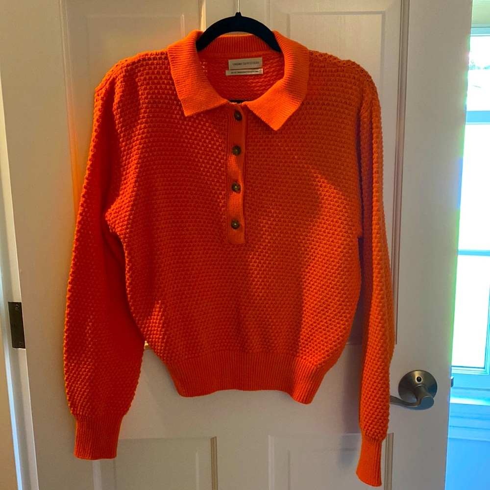 Urban Outfitters Orange Sweater